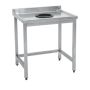Thumbnail Masa pentru debarasare, inox, 200*70*85 cm - 0