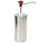 Thumbnail Dozator din inox cu pompa pt ketchup/mustar/maioneza 2,25 lt - 0