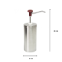 Thumbnail Dozator din inox cu pompa pt ketchup/mustar/maioneza 2,25 lt - 1