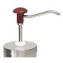 Thumbnail Dozator din inox cu pompa pt ketchup/mustar/maioneza 2,25 lt - 2