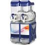 Thumbnail Aparat dozator granita, sorbet si iaurt inghetat 2 bazine 10 lt cu mixer - 0