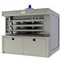 Thumbnail Cuptor profesional brutarie ciclotermic cu tuburi anulare si 3 vetre 10,8 mp - 0