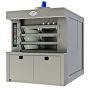 Thumbnail Cuptor profesional brutarie ciclotermic cu tuburi anulare si 3 vetre 5,8 mp - 0