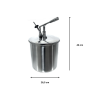 Thumbnail Dozator maxi din inox, cu pompa tip ac  10 lt - 2