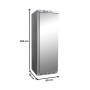 Thumbnail Dulap congelator vertical inox, cu 1 usa, 340 lt - 2