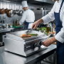 Thumbnail Grill electric profesional, inox, cu suprafata neteda, 90*64*29 cm - 3