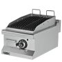Thumbnail Grill pe gaz profesional, inox, cu steamer, 40*73*29 cm - 1