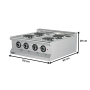 Thumbnail Masina de gatit electrica, inox, cu 4 plite, 60*64*29 cm - 1