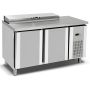 Thumbnail Masa preparare pizza, profesionala, inox, 6 cuve, 300 lt, 150*70*85/135 cm - 0