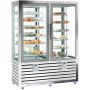 Thumbnail Vitrina frigorifica verticala dubla, pentru cofetarie, profesionala, 848 lt, 138*62*186 cm - 0