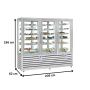 Thumbnail Vitrina congelare verticala, pentru cofetarie gelaterie, profesionala, 1388 lt, 205*62*186 cm - 5