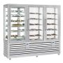 Thumbnail Vitrina congelare verticala, pentru cofetarie gelaterie, profesionala, 1388 lt, 205*62*186 cm - 0