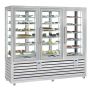 Thumbnail Vitrina congelare verticala, pentru cofetarie gelaterie, profesionala, 1388 lt, 205*62*186 cm - 0