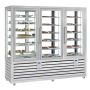 Thumbnail Vitrina congelare verticala, pentru cofetarie gelaterie, profesionala, 1388 lt, 205*62*186 cm - 0