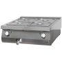 Thumbnail Bain marie profesional, gaz, OZTI, inox, 2 bazine, 80*70*28 cm - 0