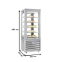 Thumbnail Vitrina congelare verticala, pentru cofetarie gelaterie, profesionala, 541 lt, 90*62*186 cm - 5