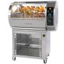 Thumbnail Rotisor profesional gaz cu 5 cosuri, dulap cald, 30 pui - 0