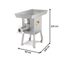 Thumbnail Masina pentru tocat carne, LA MINERVA, inox, 1700 kg/H, 62*119*107 cm - 2