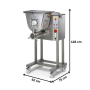 Thumbnail Masina pentru tocat carne, LA MINERVA, cu malaxor, 800 kg/h, 62*75*128 cm - 4