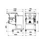 Thumbnail Masina pentru tocat carne, LA MINERVA, cu refrigerare, malaxor, 1500 kg/h, 75*116*130 cm - 3