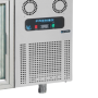 Thumbnail Masa rece FRENOX, profesionala, Eficienta Energetica, inox, 2 usi glisante din sticla, 250 lt, 140*60*85 cm - 1