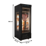 Thumbnail Dulap frigorific vertical inox, maturare carne FRENOX, cu 1 usa, 600 lt - 3