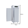 Thumbnail Dulap frigorific vertical inox, FRENOX cu deschidere fata-spate, 700 lt - 3