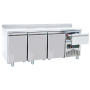 Thumbnail Masa rece FRENOX, profesionala, inox, 3 usi, 1 sertar, 474 lt, 187*70*85 cm - 0