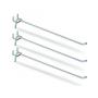 Thumbnail Carlig simplu CROMAT 10 cm, P25 / P50 pentru rafturi metalice perforate - 1