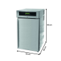 Thumbnail Dulap frigorific inox, pentru ciocolata, 135 lt - 2