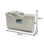 Thumbnail Masina de ambalat cu vacuum dubla - 8