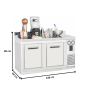 Thumbnail Masa rece FRENOX, profesionala, inox, 2 usi undercounter, 281 lt, 138*64*85 cm - 5