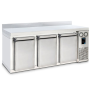 Thumbnail Masa rece FRENOX, profesionala, inox, 3 usi undercounter, 474 lt, 169*69*85 cm - 0
