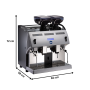 Thumbnail Espressor automat CARIMALI cu 2 grupuri - 7