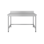 Thumbnail Masa de lucru inox cu blat din polietilena 120*60*85 - 4