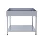 Thumbnail Masa inox expunere peste cu polita inferioara 150*120*80 - 3