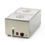 Thumbnail Bain marie de banc cu robinet si 2 cuve GN1/2 cu capac - 0