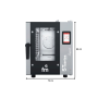 Thumbnail Cuptor profesional gastronomic FM electric cu 6 cuve si panou de control touchscreen - 2