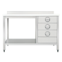 Thumbnail Masa de lucru inox cu blat din polietilena, 3 sertare si polita inferioara 80*70*85 - 1