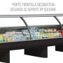 Thumbnail Vitrina frigorifica self-service pentru peste, motor exterior, 250*125*90 cm - 2