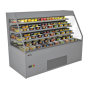 Thumbnail Vitrina frigorifica self-service produse snacks si bauturi 187 cm - motor exterior - 0