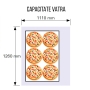 Thumbnail Cuptor profesional pizza electric cu panou de control electronic programabil 6+6 pizza / 35 cm - 4