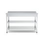 Thumbnail Masa de lucru inox cu polita intermediara si inferioara 80*60*85 - 4