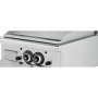 Thumbnail Grill pe gaz profesionala, inox, cu suprafata neteda, 60*64*29 cm - 2
