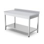 Thumbnail Masa de lucru inox cu polita inferioara 140*60*85 - 2