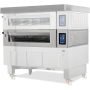 Thumbnail Cuptor profesional 1 vatra, brutarie / patiserie, afisaj LCD, inox, 6 tavi, 165*145*44 - 1