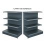 Thumbnail Raft metalic capat de gondola 100*140 baza 40 cm si 3 polite de 30 cm - 4