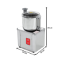 Thumbnail Feliator vegetale bol, inox, 8 lt, 24*36*55 cm - 1