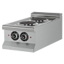 Thumbnail Masina de gatit electrica, inox, cu 2 plite, 40*64*29 cm - 0