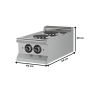 Thumbnail Masina de gatit electrica, inox, cu 2 plite, 40*64*29 cm - 1
